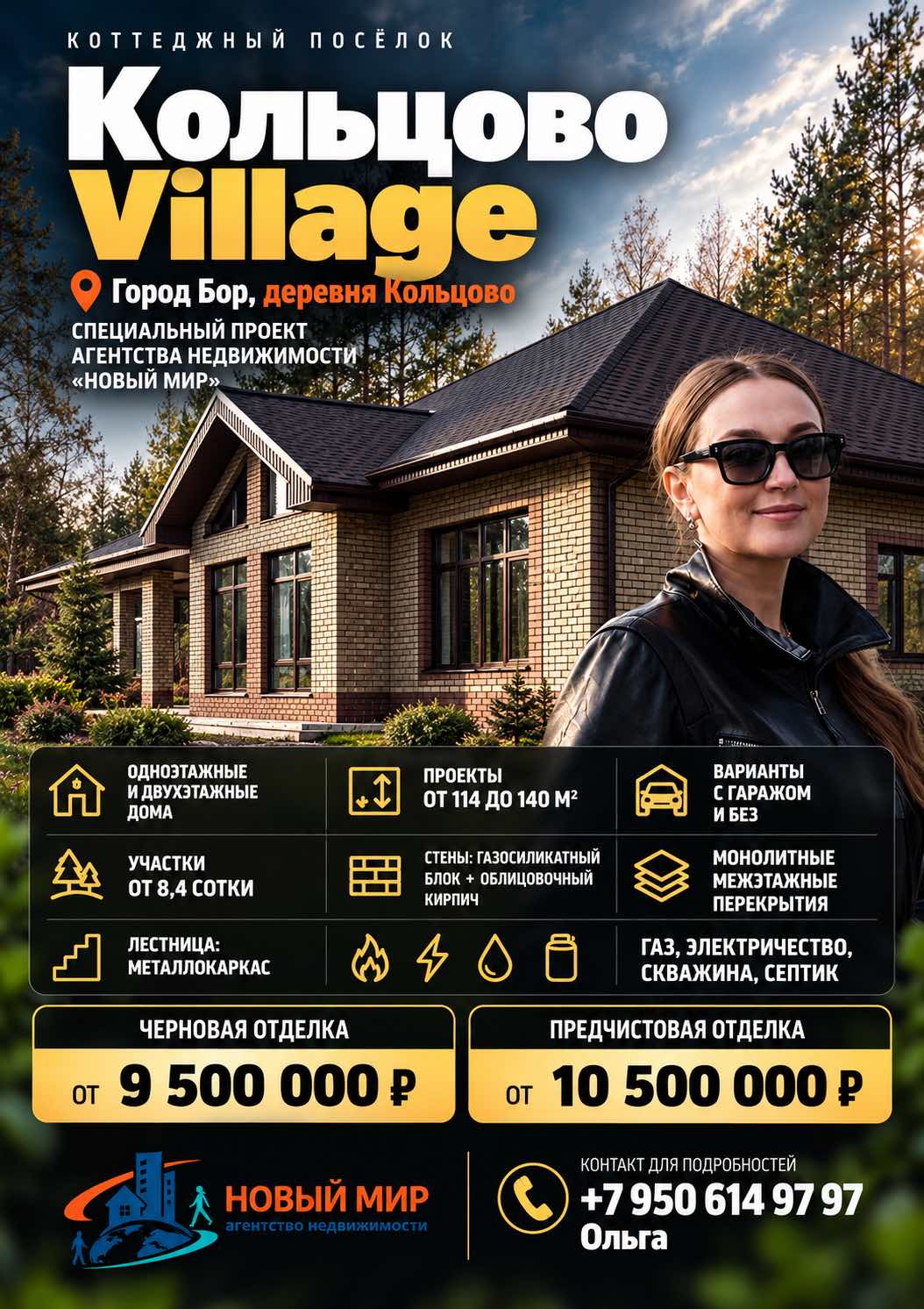 Коттеджный посёлок Кольцово Village